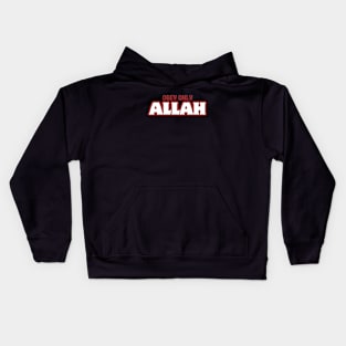 Obey Only Allah Kids Hoodie